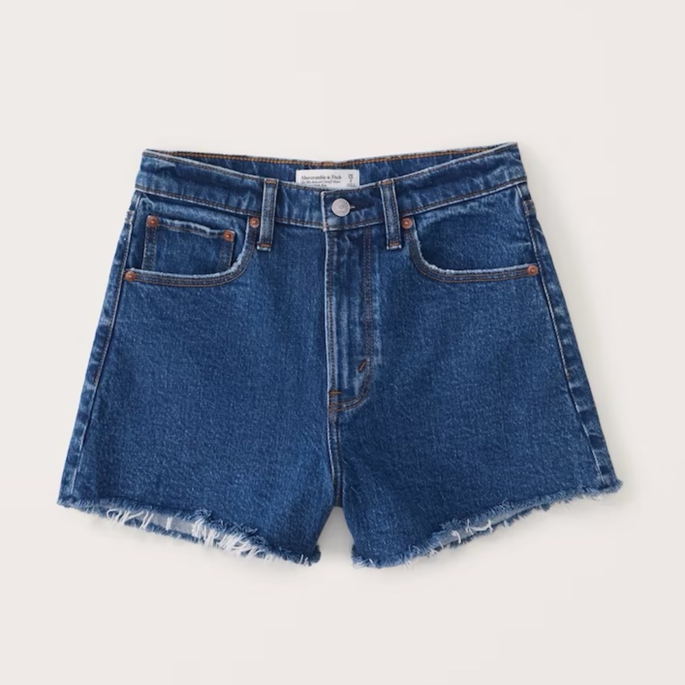 Abercrombie 90s High Rise Cutoff Shorts